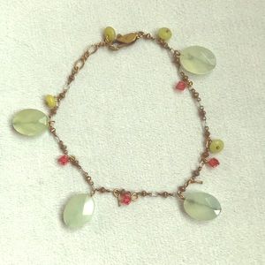 Semi-precious stone bracelet